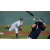 baseball player ready to hit a pitch