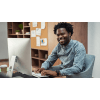 online MBA student working on online courses