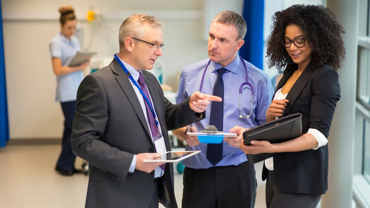 hospital administration team