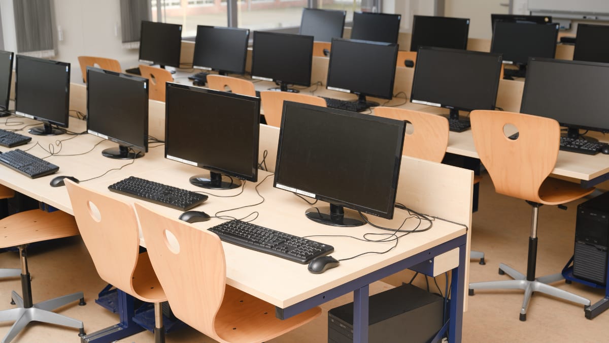 college computer lab