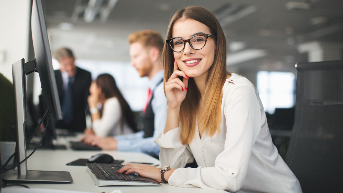 cyber security doctoral student working in an internship