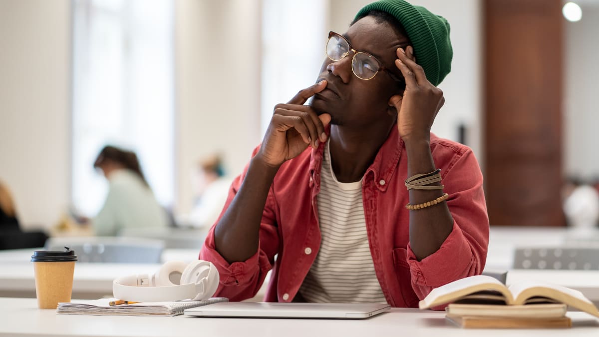 college student at an HBCU college