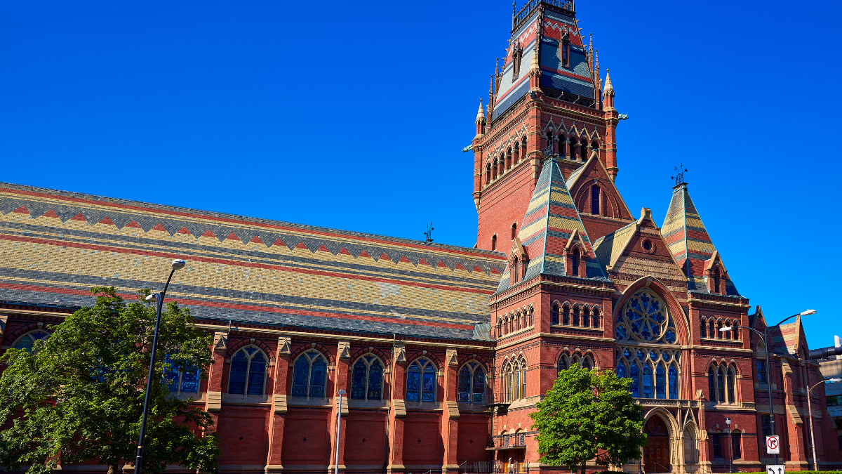 Harvard University historic building