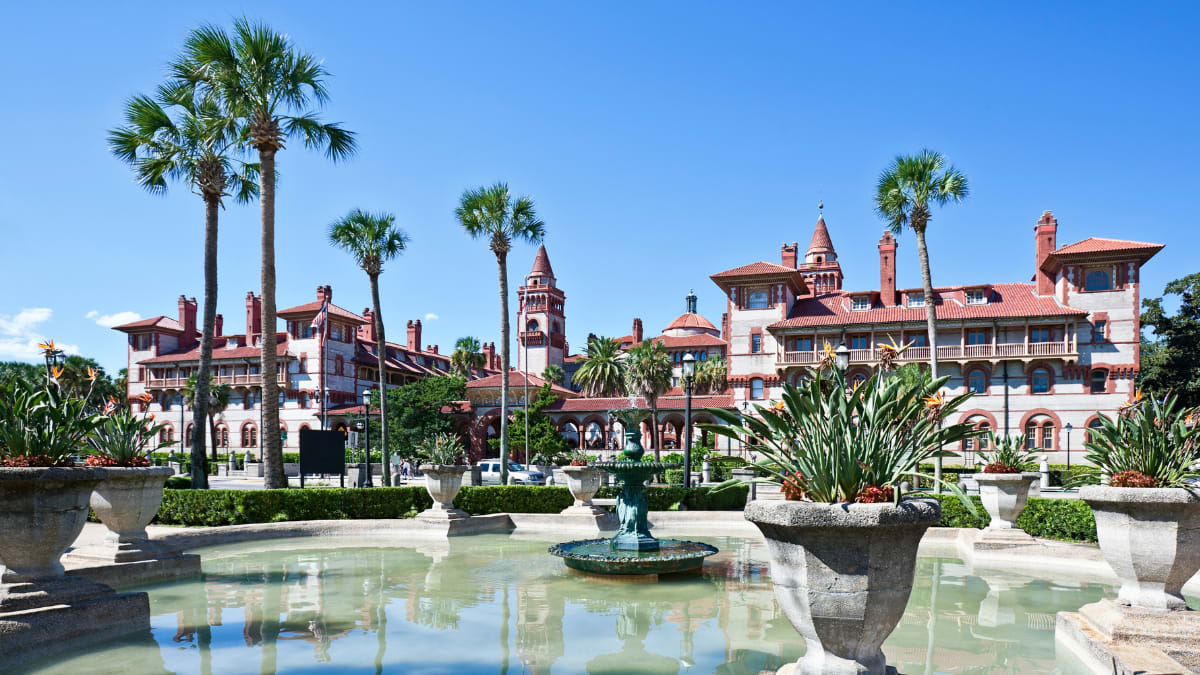 beautiful Flagler campus