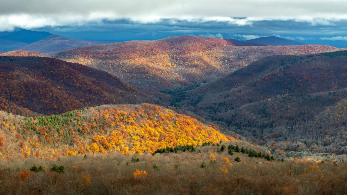 Catskill Mountains from Bard College