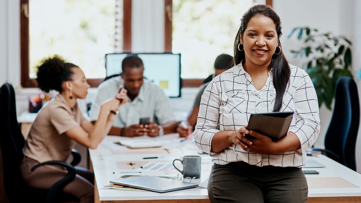 computer engineer at work