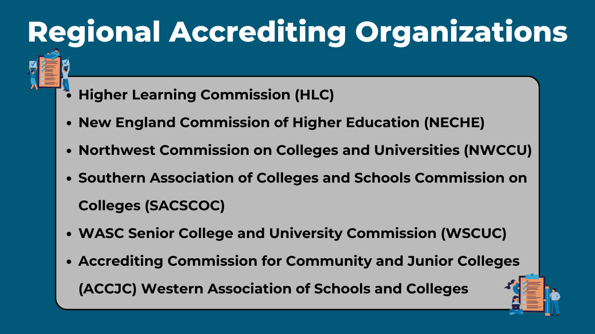 regional accrediting agencies in the United States