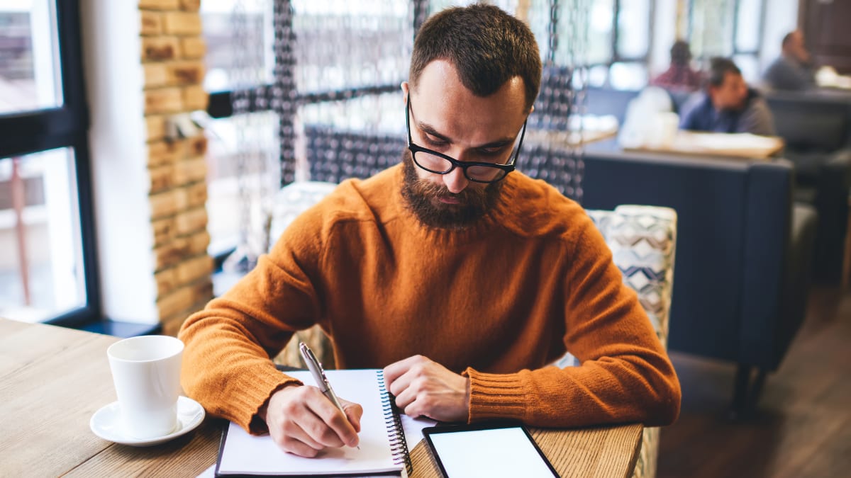 PhD Student Writing a Book