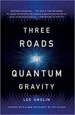 Book Cover for Three Roads to Quantum Gravity