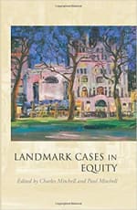Book Cover for Landmark Cases in Equity