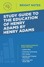 Book Cover for Study Guide to The Education of Henry Adams by Henry Adams