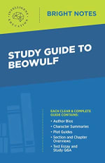Book Cover for Study Guide to Beowulf