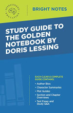 Book Cover for Study Guide to The Golden Notebook by Doris Lessing