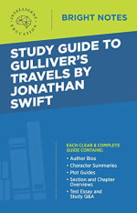 Book Cover for Bright Notes Study Guide to Gulliver's Travels
