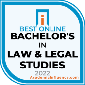 Best Online Bachelor's in Law Degree Programs