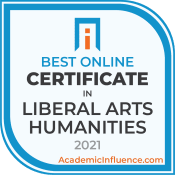 Best Online Certificate in Liberal Arts and Humanities Degree Programs
