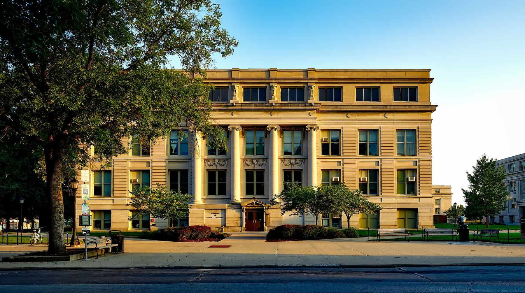 School building exterior