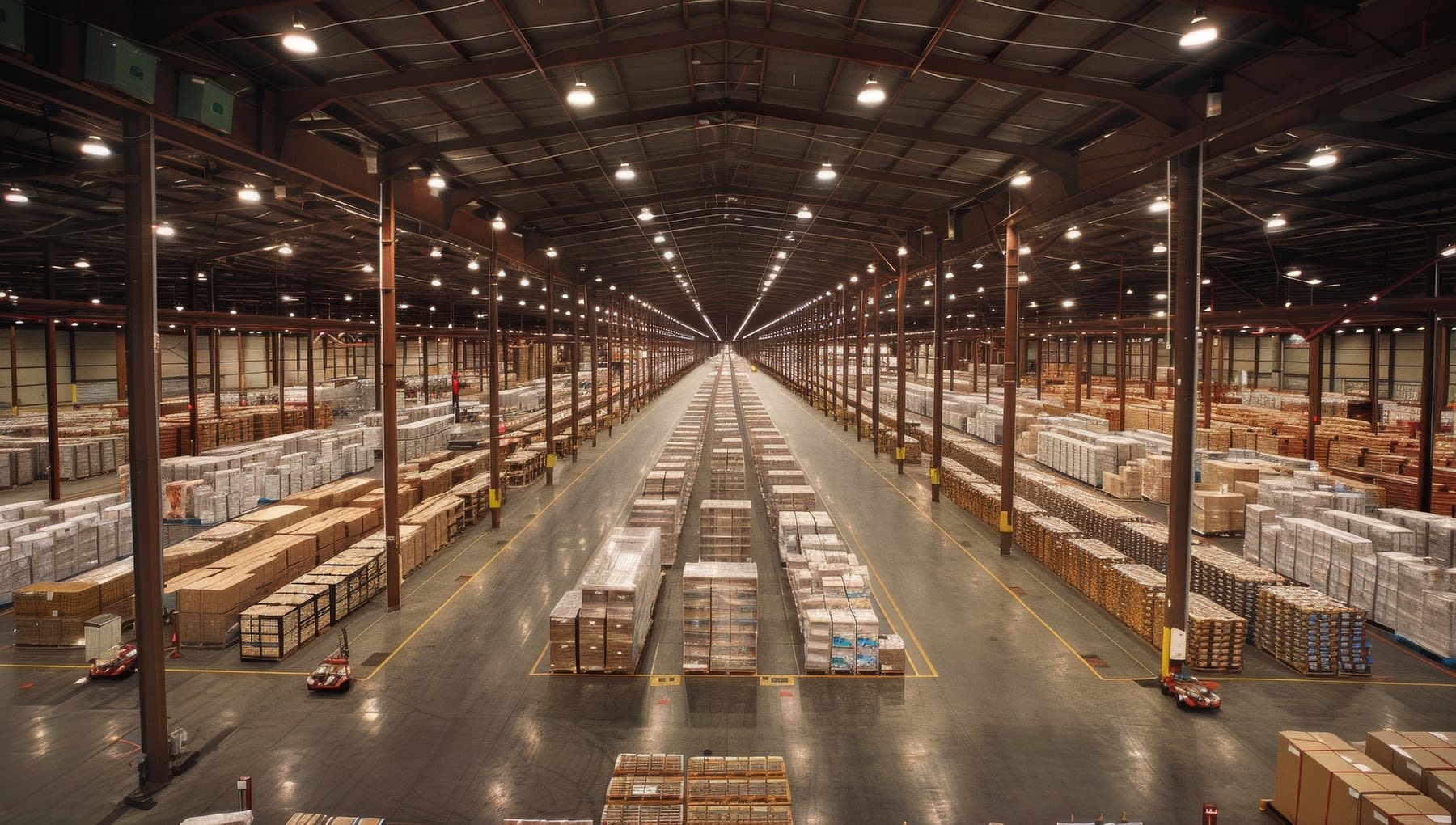 Overview of a warehouse