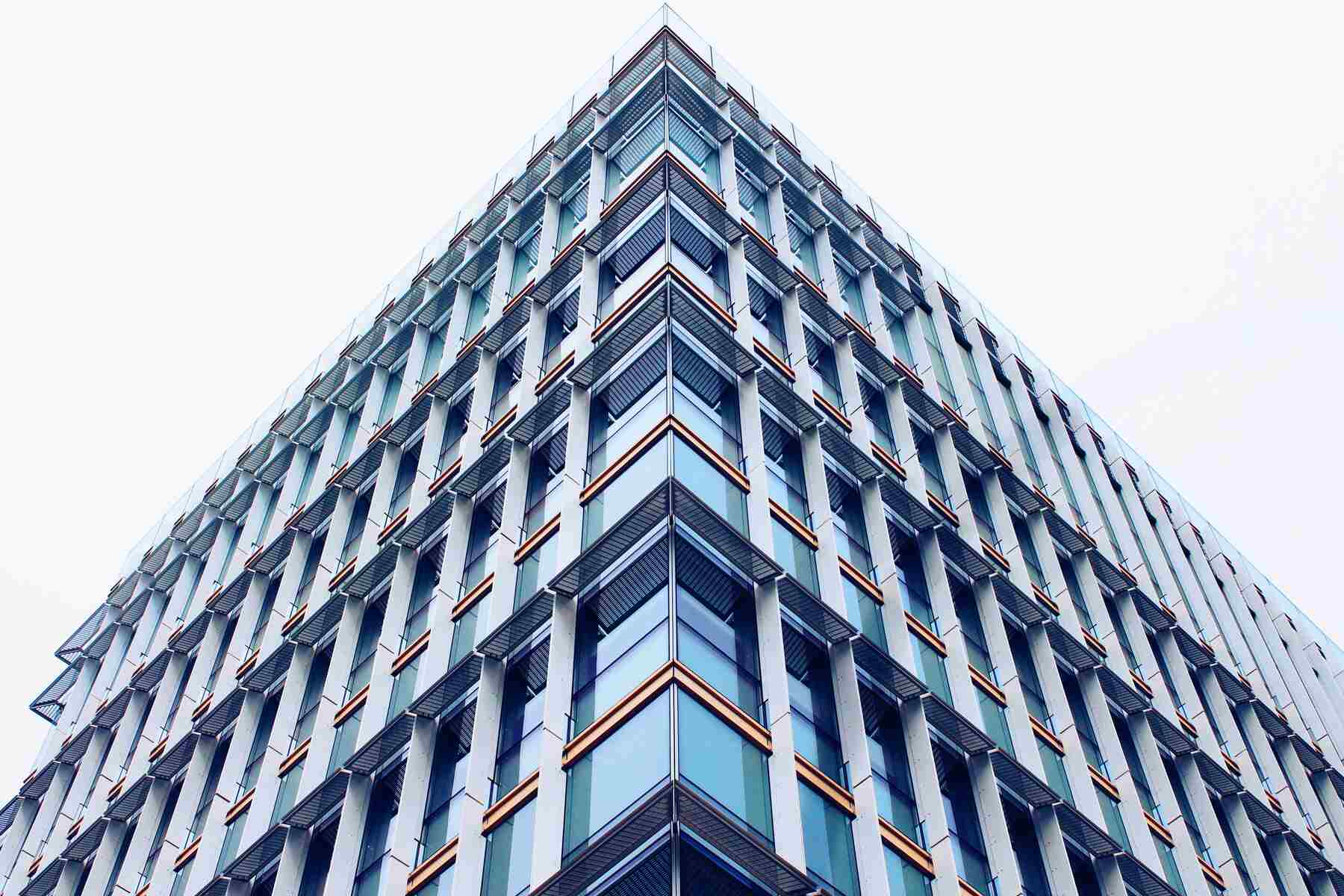 Exterior facade of a college building