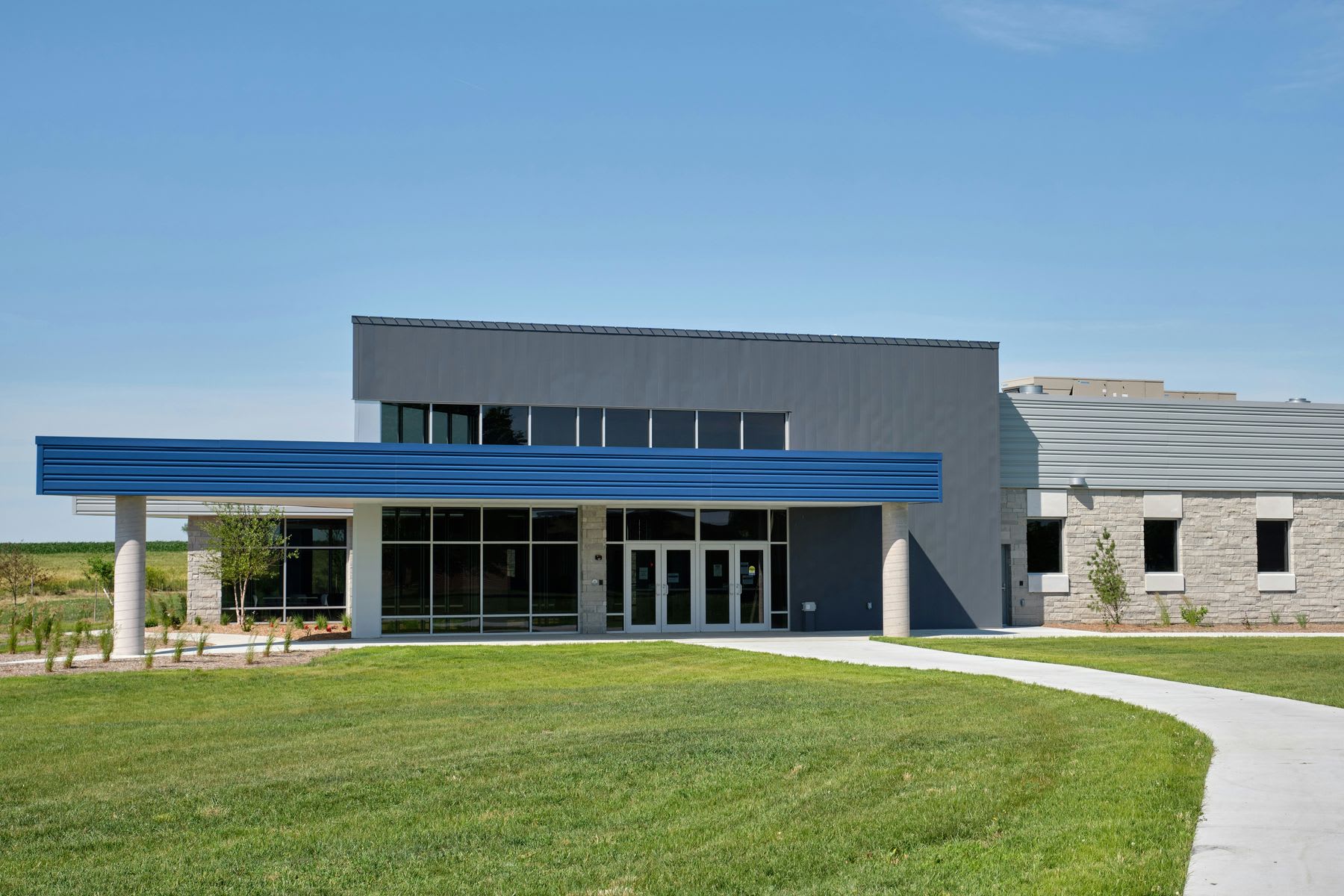 Building of a college in South Carolina
