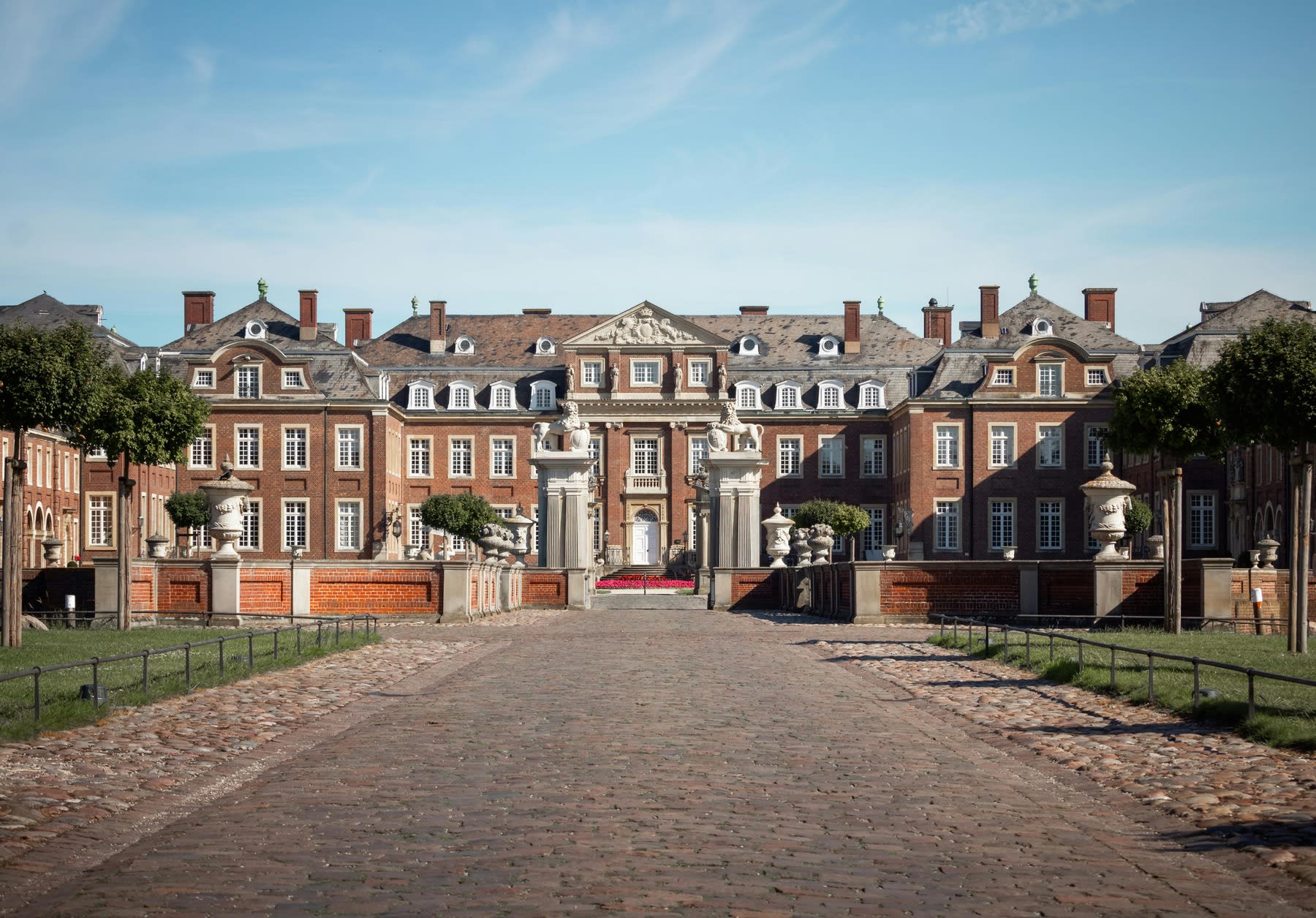 Facade of a typical college building