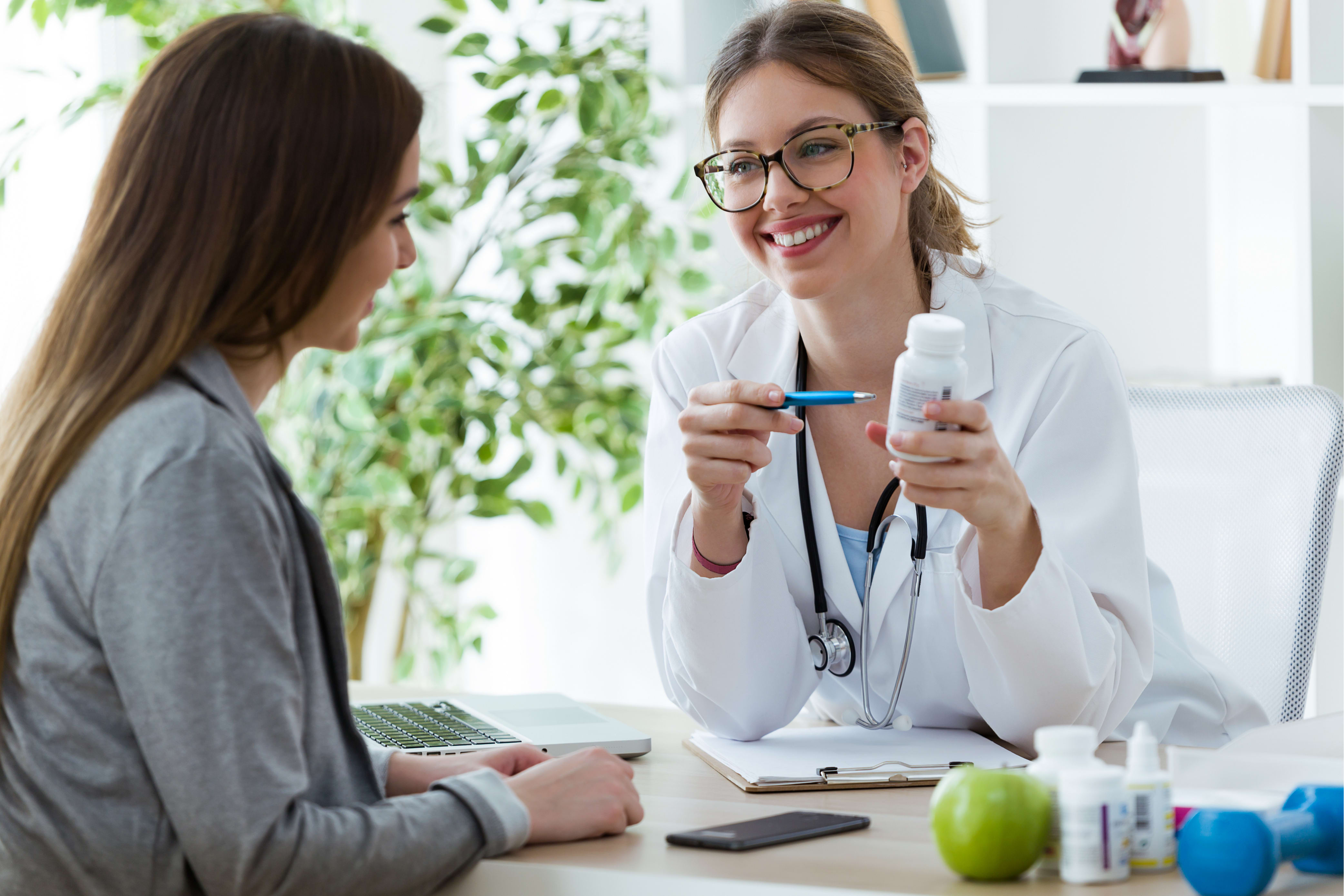 dietician meeting with a client