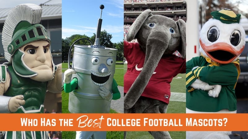 Best college football mascots