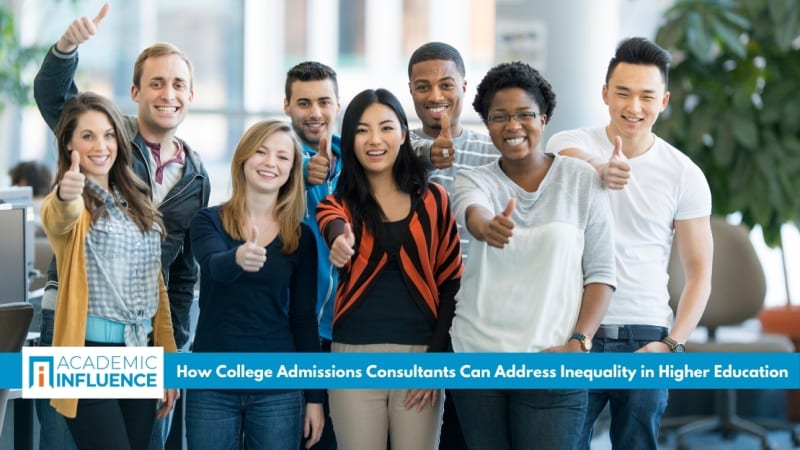 How College Admissions Consultants Can Address Inequality in Higher Education