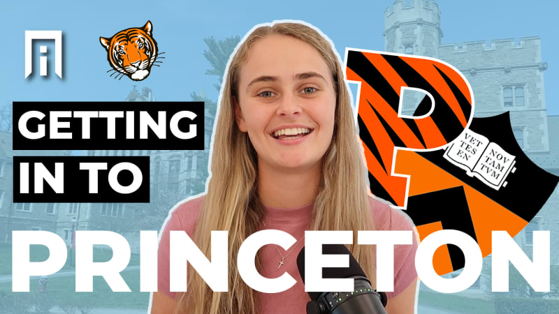 What helped me get in to Princeton | Karina Macosko