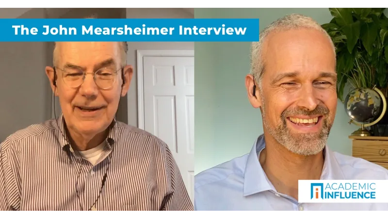 Truth, Lies, Nationalism, War, and Election Meddling | Interview with Dr. John Mearsheimer