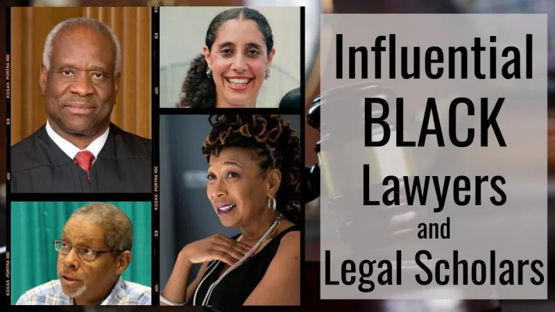 Influential Black Lawyers and Legal Scholars