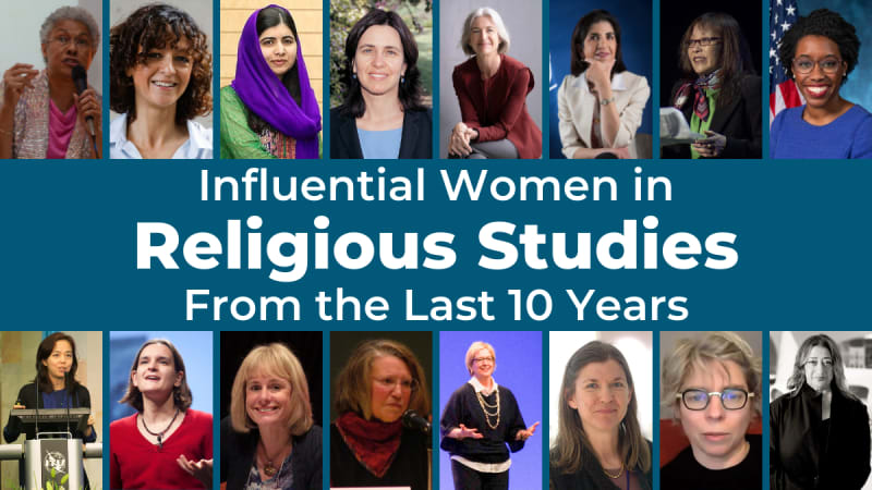 Influential Women in Religious Studies  From the Last 10 Years