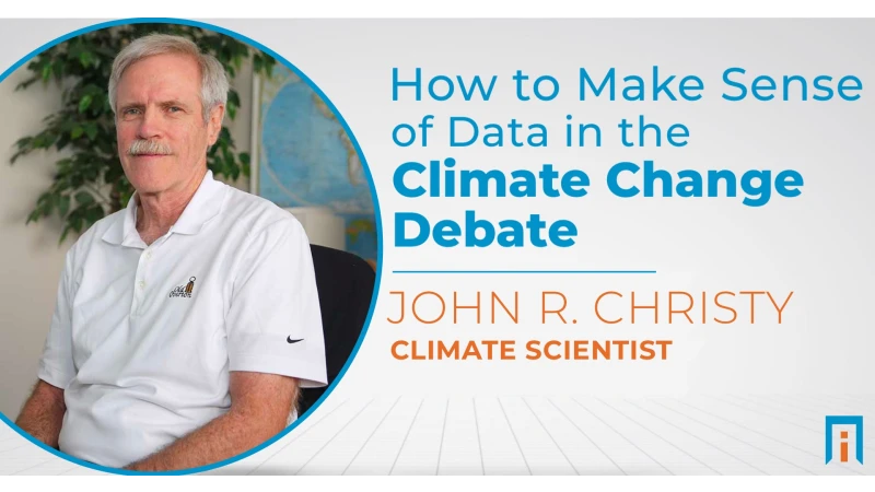 How to make sense of data in the climate change debate | Interview with Dr. John Christy